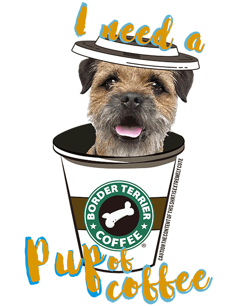 Border Terrier T Shirt - Coffee Mug