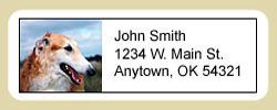 Borzoi Address Labels