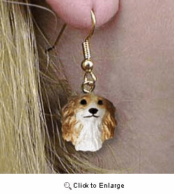 Borzoi Authentic Earrings