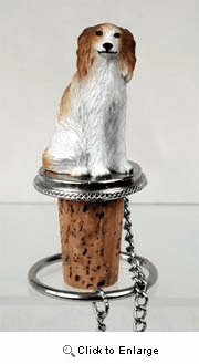 Borzoi Bottle Stopper