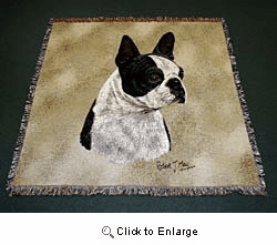 Boston Terrier Blanket