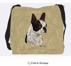 Boston Terrier Tote Bag