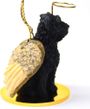 Bouvier Des Flandres Angel Ornament Uncropped