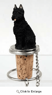 Bouvier des Flandres Bottle Stopper