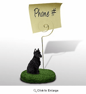 Bouvier des Flandres Note Holder
