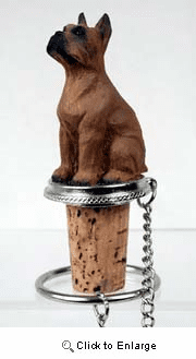 Boxer Bottle Stopper (Tawny)