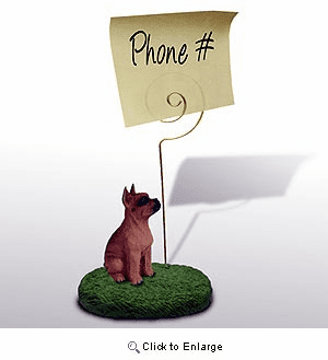 Boxer Note Holder (Tawny)