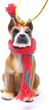 Boxer Tiny One Christmas Ornament