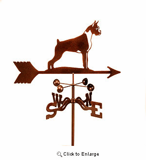 Boxer Weathervane