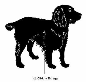 Boykin Spaniel Garden Stake