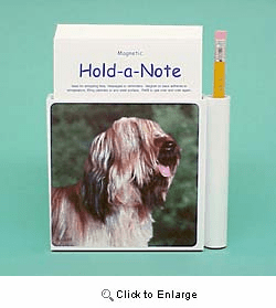 Briard Hold-a-Note