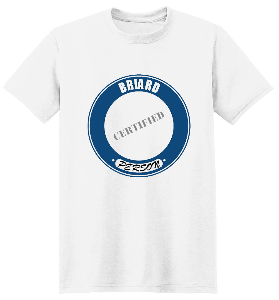 Briard T-Shirt - Certified Person