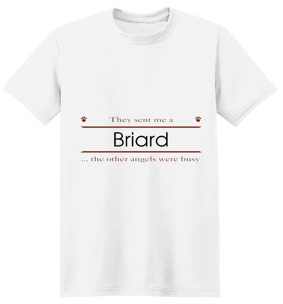 Briard T-Shirt - Other Angels