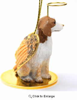 Brittany Christmas Ornament Angel