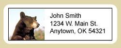 Brown Bear Address Labels