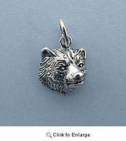 Brown Bear Charm