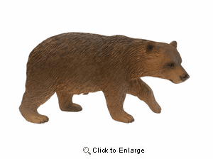 Brown Bear Figurine