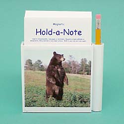 Brown Bear Hold-a-Note