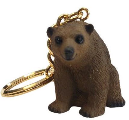 Brown Bear Keychain