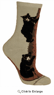 Brown Bear Socks