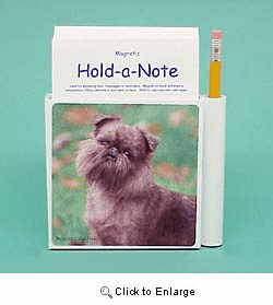 Brussels Griffon Hold-a-Note