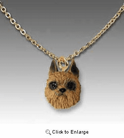 Brussels Griffon Necklace