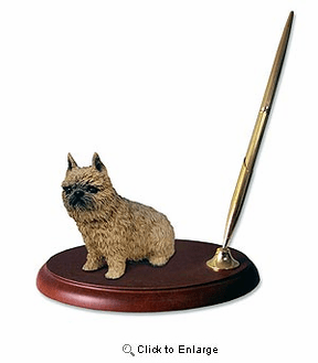 Brussels Griffon Pen Holder (Red)