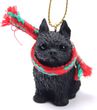 Brussels Griffon Tiny One Christmas Ornament Black