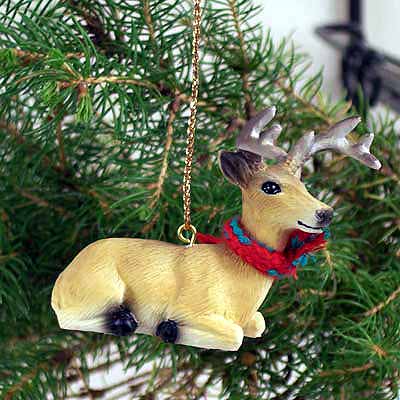 Buck Deer Tiny One Christmas Ornament