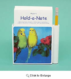 Budgie Hold-a-Note