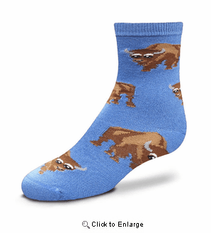 Buffalo Eyes Socks
