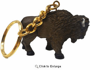 Buffalo Keychain