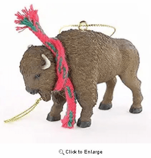 Buffalo (Large) Ornament 2.25"
