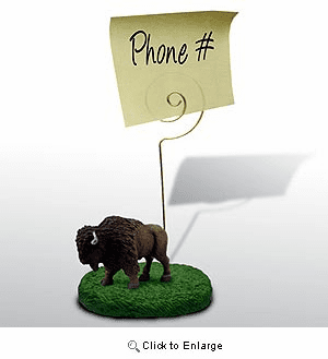 Buffalo Note Holder