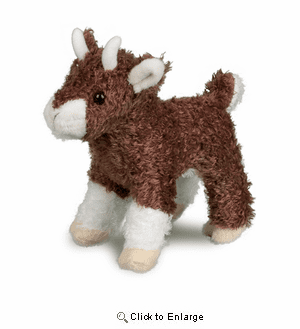 "Buffy"  Baby Goat Plush 6" by Douglas toy