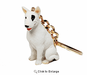 Bull Terrier Keychain