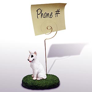 Bull Terrier Note Holder