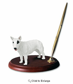 Bull Terrier Pen Holder