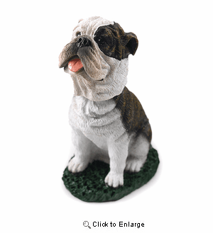 Bulldog Bobblehead Brindle
