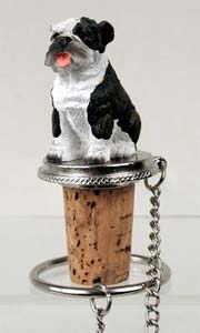 Bulldog Bottle Stopper (Brindle)