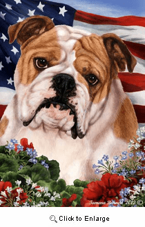 Bulldog House Flag