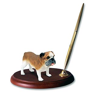 Bulldog Pen Holder