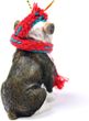 Bulldog Tiny One Christmas Ornament Brindle