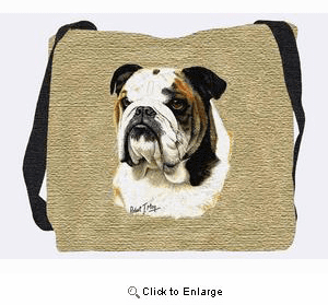 Bulldog Tote Bag