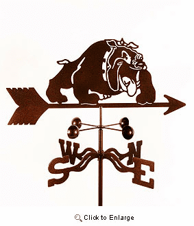 Bulldog Weathervane