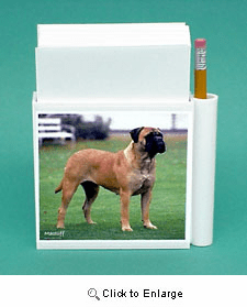 Bullmastiff Hold-a-Note