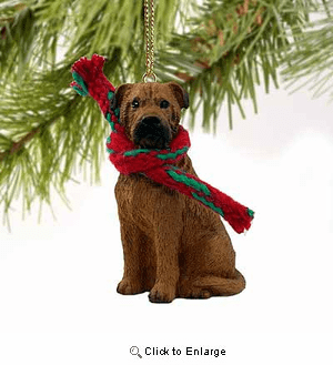 Bullmastiff Tiny One Christmas Ornament