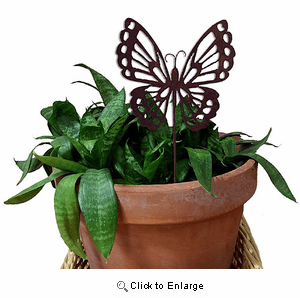 Butterfly Plant Stake