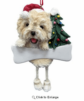 Cairn Terrier Christmas Tree Ornament - Personalize
