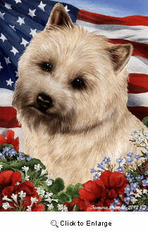 Cairn Terrier House Flag